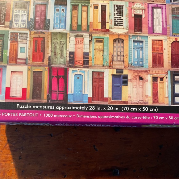 “ALL THE DOORS” 1,000 PIECE PUZZLE FROM “PETER PAUPER PRESS” MINT & COMPLETE PCS - Picture 2 of 5